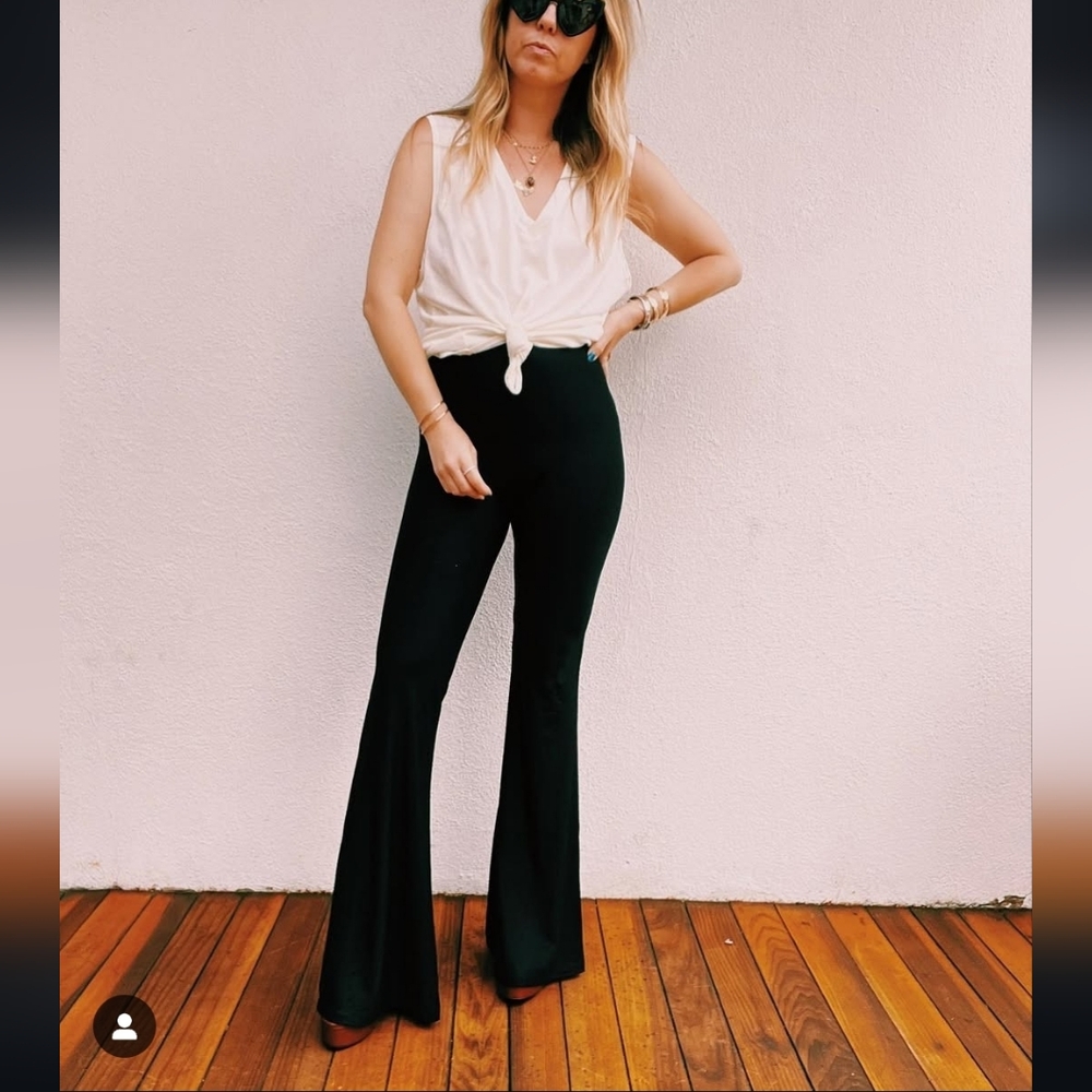 Novella Royale Black Janis Bells Short Inseam